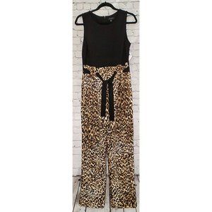 Spense Jumpsuit Animal Print Cheetah Leopard